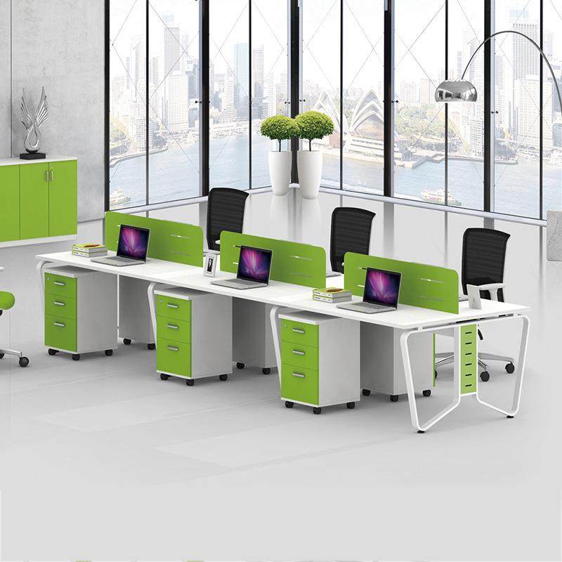 新款办合公室办公桌椅职办组 4人位JP-眼镜员办公桌简约员工公台,商业/办公家具,办公电脑桌,淘宝优惠券,粉丝福利购,淘宝优惠卷