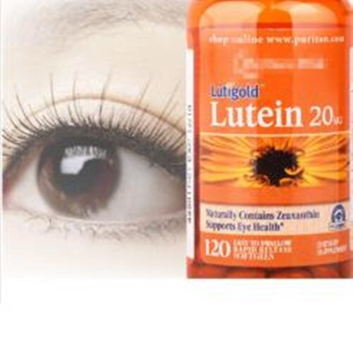 极速Lutigold Lutein pwith Zeaxanthin 20 mg * 120 Caps, Natur