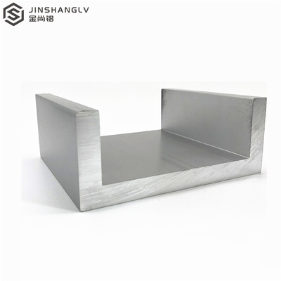 极速铝合金uf型槽160X65X15包边条玻璃卡槽u形铝槽铝合金型材边框