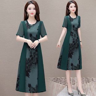 夏季 连衣裙202C5新款 贵夫人品牌高端日常改 五一喜婆婆婚宴装 新品