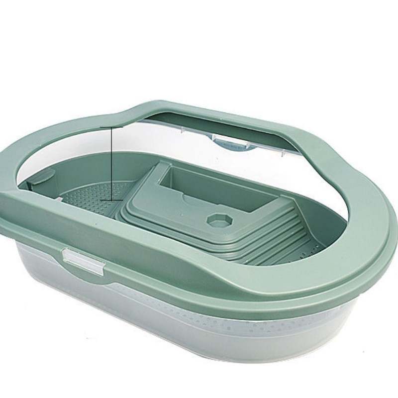 极速防逃龟缸e 生态缸 龟盆 造景养龟缸 养龟箱 小型晒台  沥水篮