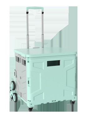 极速Shopping cart climbingv stairs grocery cart folding trol