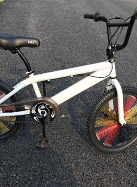 极速BMX小轮车k花式街车入门级别特技车20寸前后碟煞16寸自行车