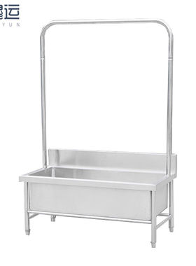 极速穆运不锈钢拖把池高架子-长120cm宽60cmO高55cm洗拖布池墩布