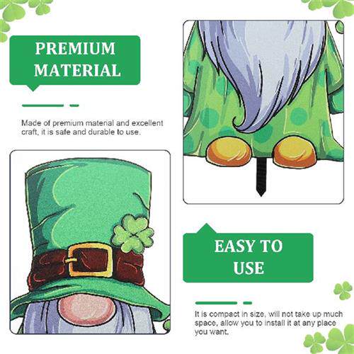 新品Day St Sign Patricks Patrick Yard Decorations LawnZ Gard