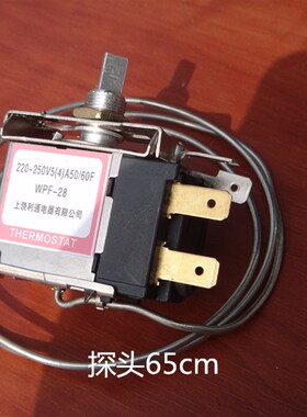 极速冰箱 WPF-28 温控器 冰柜 温控 中间安二K插脚 WPF28 探头50c