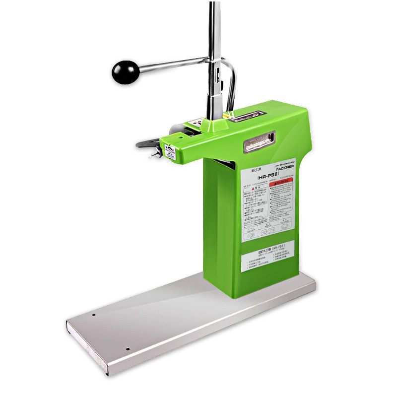 极速【3年质保】711铝钉扎口机超市塑料袋封装机手W摇式塑料薄膜