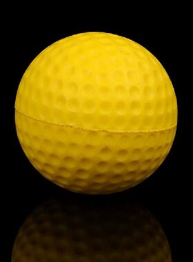 极速10pcsd Yellow Foam Golf Ball Golf Training Soft Foam Bal