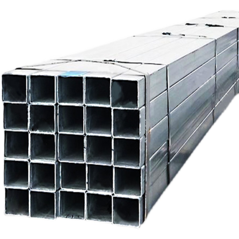 极速镀锌方管空心钢管热镀锌方管10B0x100铁管Q235黑方通扁管无焊