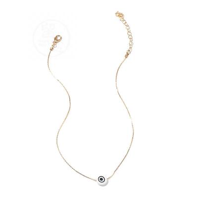 极速。Devilsh Eye Pendant Necklace ins simple fashion eye c