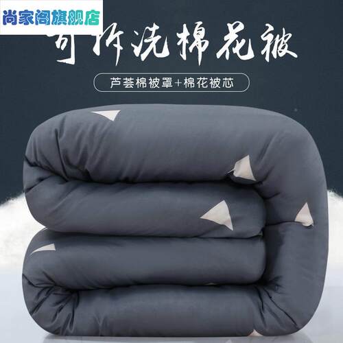新品120x200冬l被小棉被一米二冬天棉200230被芯背子棉被被子1.8x