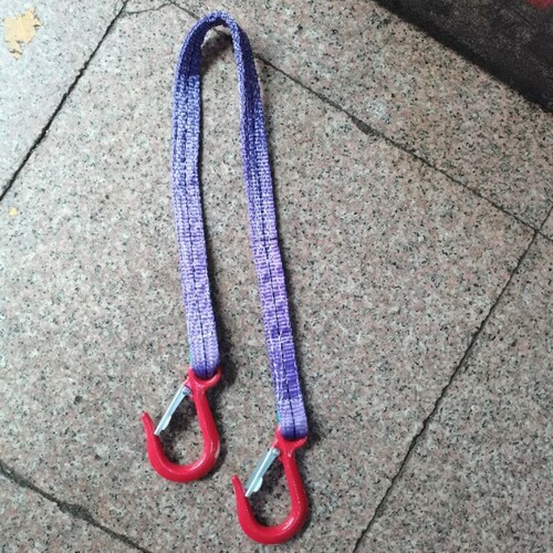 极速起重吊装带1吨两头带钩子吊装带2米2吨双R钩吊带绳吊车叉车工