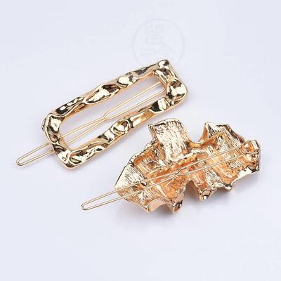 极速-ZA fashion comol style metal hair clip set retro geomet