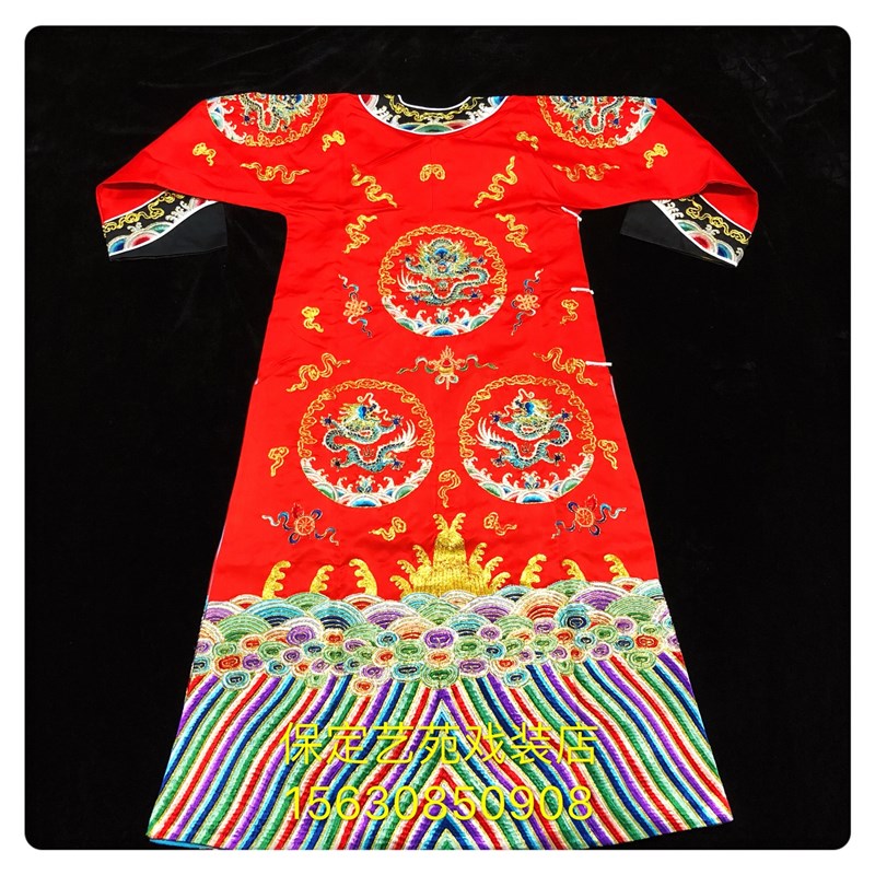 极速保定汉服冲钻2017年春季艺A苑戏戏曲旗蟒代战装太服装大登殿