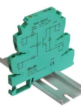 极速MRD-060D2固态继电器模块2A 直流控直流N24V 常开 超薄端口继