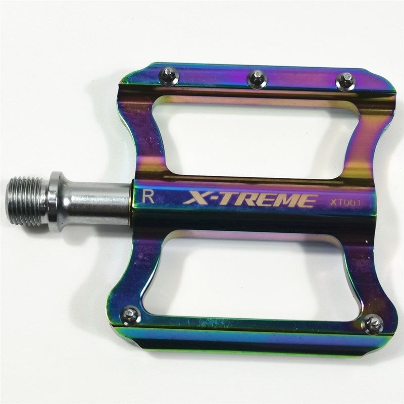极速包邮山地车脚踏超轻r铝合金炫彩轴承脚踏板自行车配件山地车