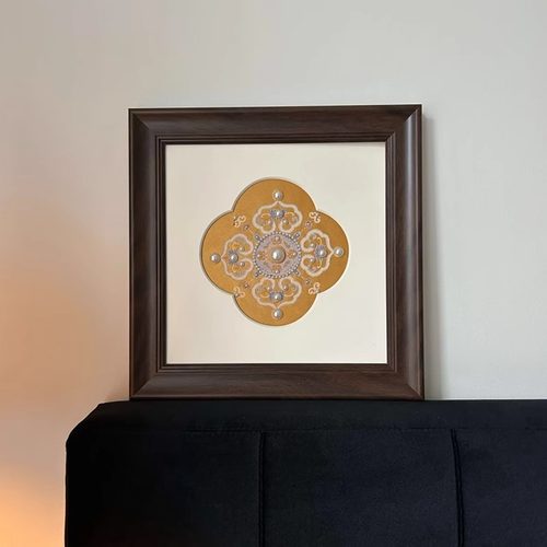 中式非遗宋锦珍珠画diy手工材料