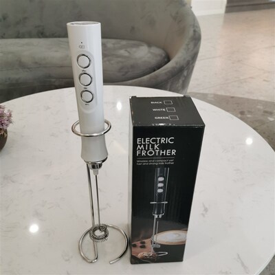 极速奶泡器搅拌器手持电动小型家用打蛋器USBT充电打奶烘培支架