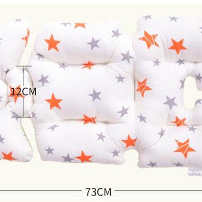 极速ins flora Babyn Stroller super warm baby stroller cushio