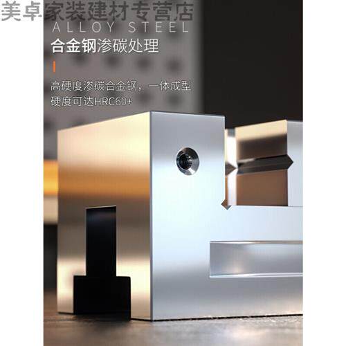 极速高精密平口钳重型机用QGGx铣床CNC批士夹具手动直角磨床小型