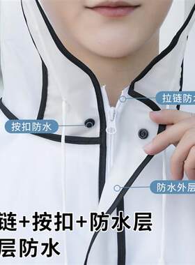极速2023e新款女士雨衣全身长版单人成人骑行步行防暴雨电动车雨