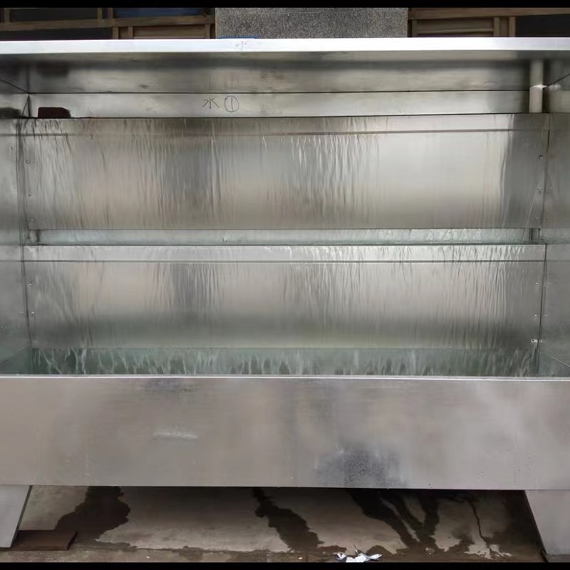 极速厂促b新环保水帘柜喷漆台小型水循环喷漆箱喷漆房除尘水帘机