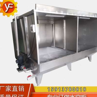 极速新厂b促环保水帘柜烤漆房打磨柜油漆家俱喷漆柜除尘净化水帘