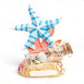 新品 饰小丑鱼海缸造景布景摆件小乌龟海星仿真鱼漂流 鱼缸珊瑚g装