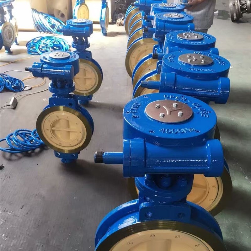 极速碳钢 d手动对夹式三偏心硬密封法兰蝶阀 D373H-10C DN50 100