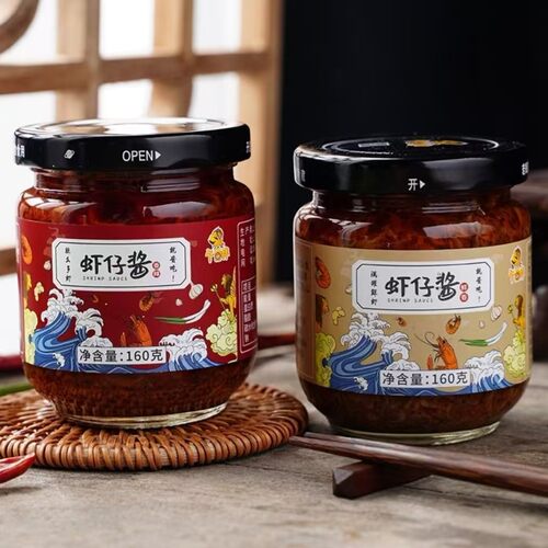 午拌虾仔酱地道海鲜风味鲜浓不腥