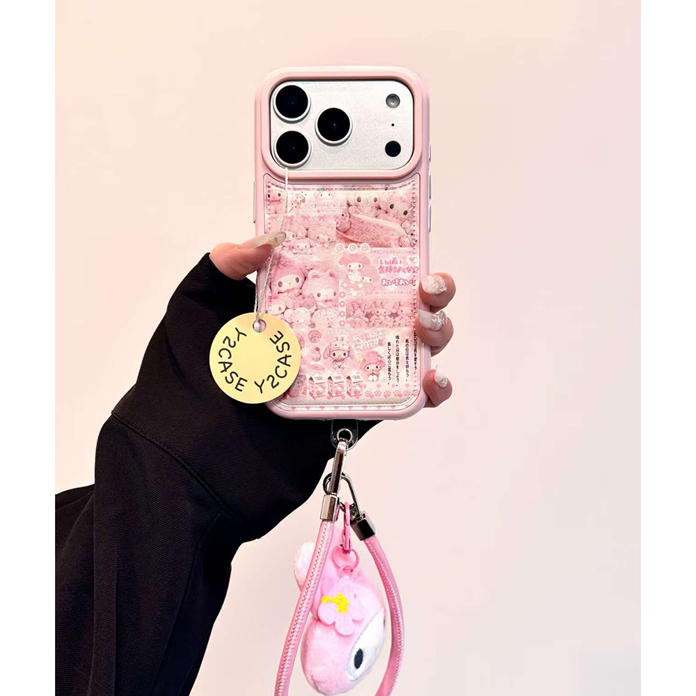 可爱卡通米菲兔插画适用iPhone17promax手机壳15新款17pro网红女款13创意全包防摔16pro超好看17保护套