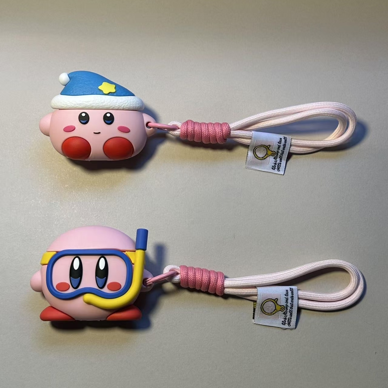 卡通可爱潜水星之卡比适用苹果AirPods4代蓝牙耳机套AirPodspro3代个性AirPods1/2硅胶AirPodspro2防摔耳机盒