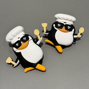 可爱高雅人士跳舞企鹅适用苹果AirPodspro3代苹果无线蓝牙耳机套AirPods3代硅胶AirPods1/2代防摔AirPods4