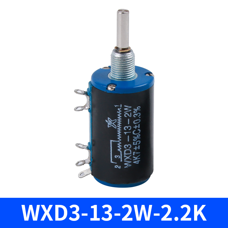 WXD3-13-2W精密多圈电位器1K 2.2K 3.3K 4.7K 10K 22K 47ZK 100K