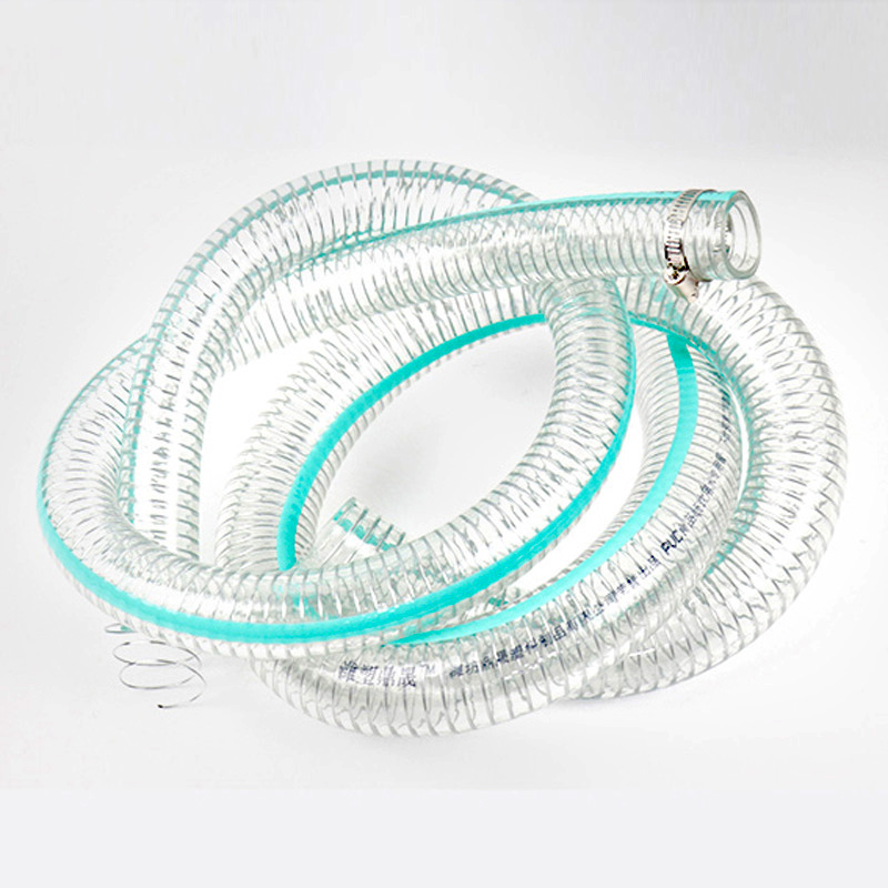 食品级水管PVC透明o管 带钢丝软管不含塑化剂防冻加厚耐高温塑料