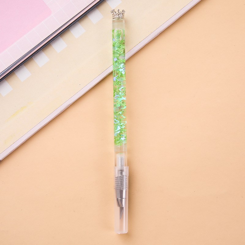可爱手帐笔刀美工刀流沙刻刀手账贴纸裁纸雕刻刀笔少女心小学生