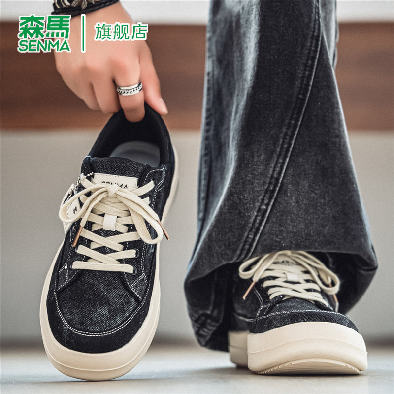 SENMA/森马官方旗舰帆布鞋男