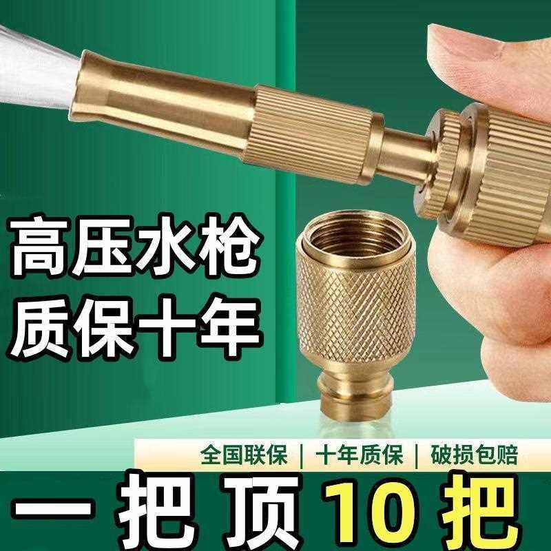 高压洗车水枪家用套装直喷枪浇花冲洗厨房园艺花洒神器四季柔软管