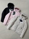 必入 纯Z 品质货15D消光尼龙超细低弹丝鹅绒连帽排骨羽绒服外套