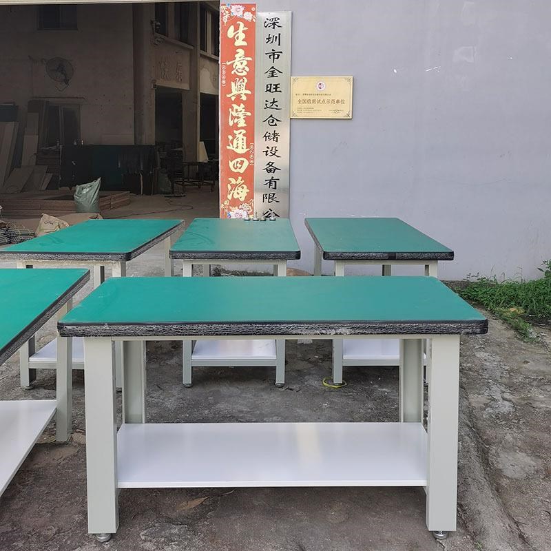 热销深圳b重型工作台拆卸钳工操作台承重1吨模型组装工具桌重型钳
