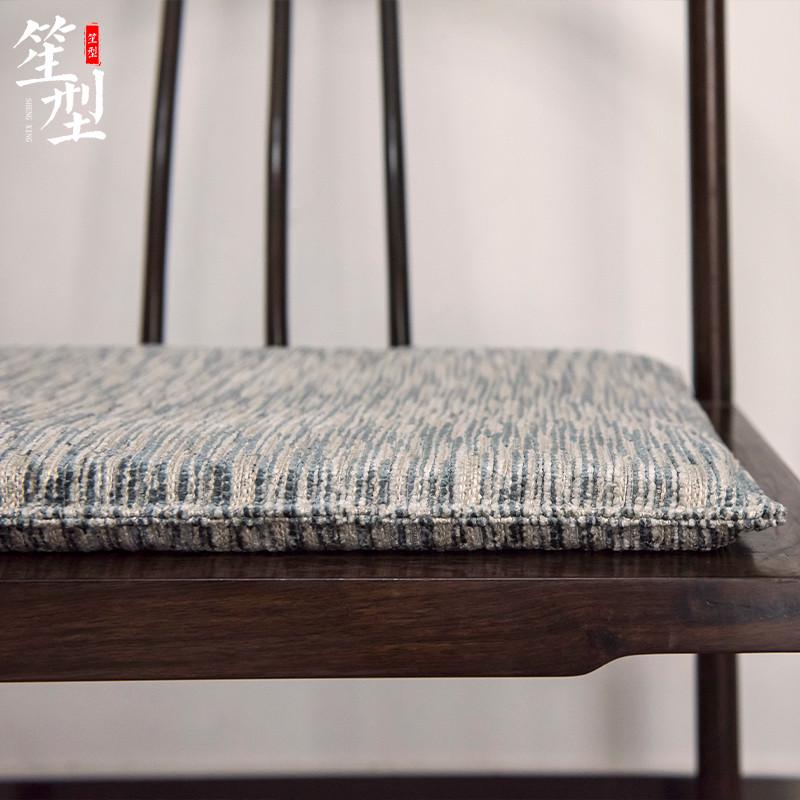 热销新中式椅垫红木沙发坐垫实木椅子垫J子圈椅餐椅太师椅茶椅座