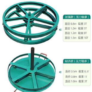 新品。配件送线器线架电缆放线盘卷线器布线加R厚小型绕线盘电工