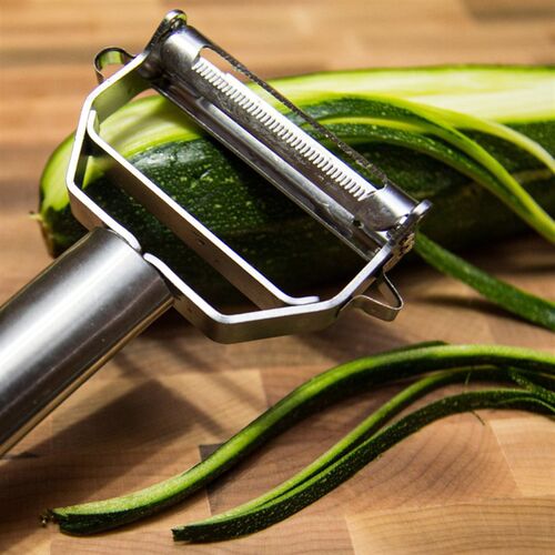 新品Multifunctional Julienne Peeler Clever Cutter 2 inZ 1 St