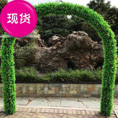 极速厂促新款结花架e门花拱门花拱门装饰彩绢Q花婚婚庆婚礼道具门
