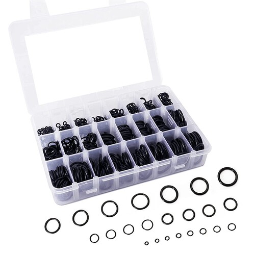 极速1200 Pcs O Ring Kit,24 Sizes Nitrile RubberX O Rings