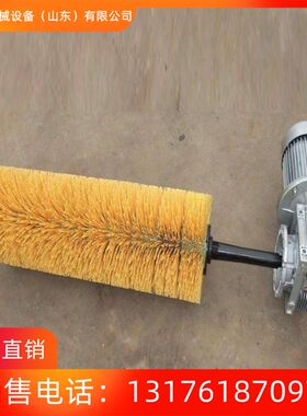 极速电动滚刷清扫器 1米皮带机毛刷辊清扫器 方便T合理 清理干净