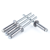 极速拉铆钉304不锈钢抽芯铆钉开口型半圆头卯钉拉钉装 T潢钉M3.2M4