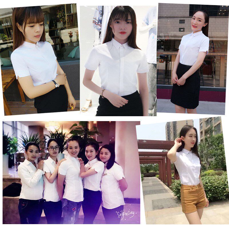 现货速发免烫白夏职业正装工作服2025新款夏季工装弹松之禾