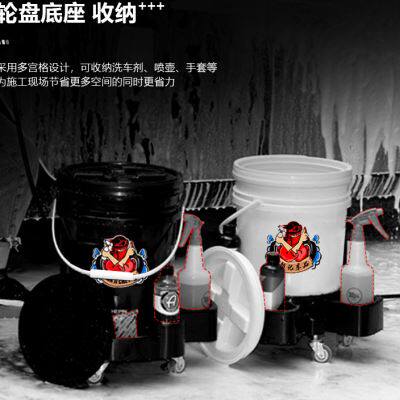 现货速发汽车洗车桶两桶水塑料水桶集尘滤芯沙石挡汽车用大号砂石