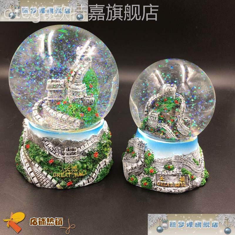 现货速发天坛仿水晶球摆件立体模型 北京旅游名胜古迹纪念礼品 送